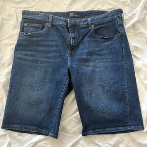 GAP Women's Dark Blue Denim Jean Shorts